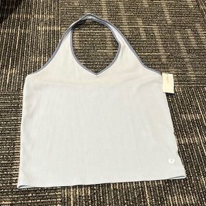 Cute blue American Eagle halter tank top